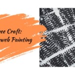 Free Craft | Spiderweb Chain Pull Painting