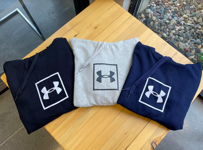 Under Armour Men’s Rival Super Soft Logo Hoodie only $17.49 each!