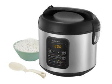 Insignia 20-Cup Rice Cooker and Steamer only $24.99 (Reg. $49!)