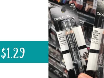 CoverGirl Brow Pencils for $1.29 at CVS