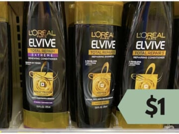 $1 L’Oreal Elvive Haircare at CVS This Week