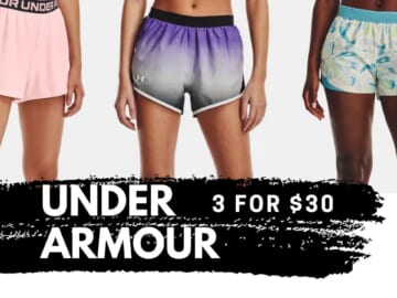 Under Armour Shorts: 3 Pair for $30