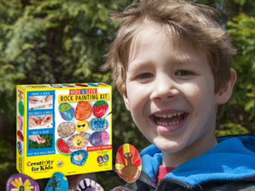 Creativity for Kids Hide & Seek Rock Painting Kit $7.66 (Reg. $16) – 28K+ FAB Ratings! LOWEST PRICE!