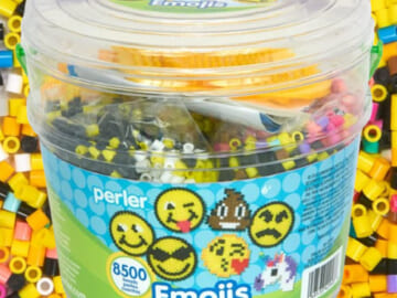 Perler 8,500-Bead Emoji Bead Bucket $9.97 (Reg. $15)