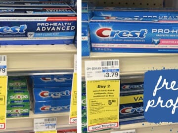 Money Maker Crest Toothpaste at CVS!