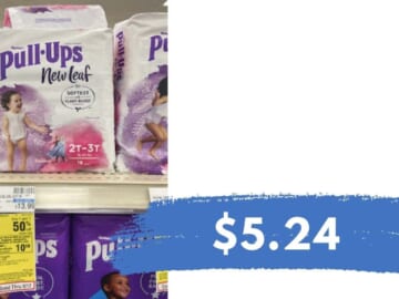 $5.24 Huggies Pull-Ups at CVS This Week