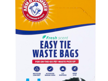 Arm & Hammer Pet Waste Bags, 75-Pack only $1.54 shipped!