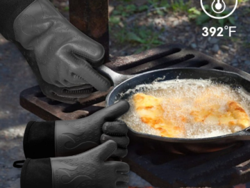 Pair of Silicone Grilling Gloves from $7.64 (Reg. $25.97) – FAB Ratings! 17K+ 4.6/5 Stars!