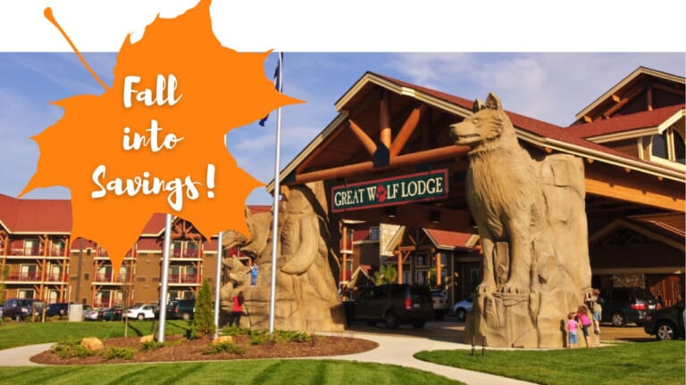 Fall Savings Up to 50% Off Great Wolf Lodge