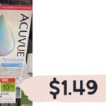 $1.24 Acuvue Revitalens Contact Solution (reg. $10.24)