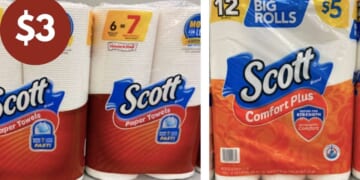 Scott Bath Tissue & Paper Towels for $3 Per Pack at Walgreens