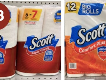 Scott Bath Tissue & Paper Towels for $3 Per Pack at Walgreens