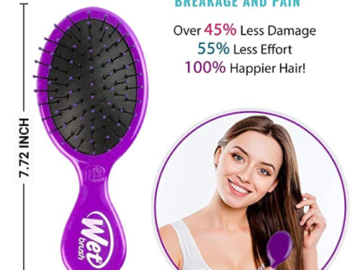 FOUR Wet Brush Mini Detangler Brush $5.63 EACH Shipped Free (Reg. $7) – 11K+ FAB Ratings! – Buy 4, Save 5%!