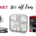 50% off Portable Fans at Target