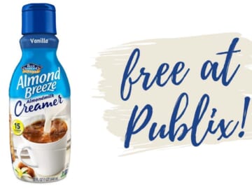 New Publix Digital Coupon | FREE Almond Breeze Creamer