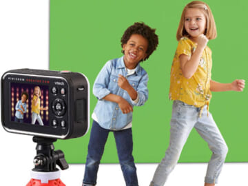 VTech KidiZoom Creator Camera in Red $31.49 Shipped Free (Reg. $70) – FAB Ratings! With 20+ Animated Backgrounds & Easy On-Screen Video Editing