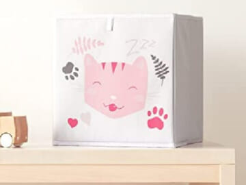 6 Pack Amazon Basics Collapsible Fabric Storage Cube Organizer Bins $18.91 (Reg. $23.67) – FAB Ratings! $3.15 each – Multiple Designs