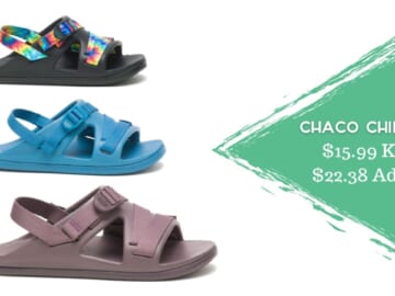 Chaco Chillos Sandals $15.99 Kids, $22.39 Adults