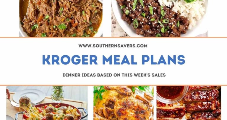 kroger meal plans 9/21