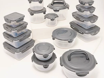 LocknLock 16-Piece Multi-Shape Nestable Storage Set only $25.48 shipped!