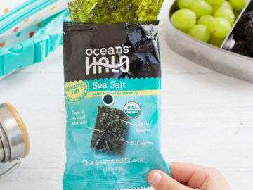 Free 20-Pack Case of Ocean’s Halo Seaweed Snacks (First 5,000!)