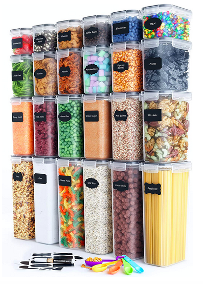 Airtight Food Storage Containers Set with Lids (24 Pack) only $39.49 shipped (Reg. $70!)