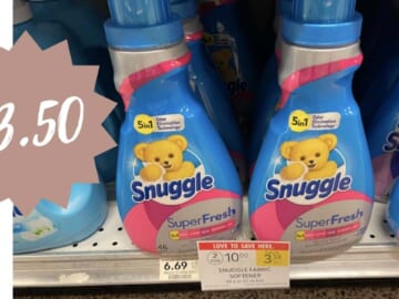 $3.50 Snuggle Fabric Softener | Publix Deal Ends Today