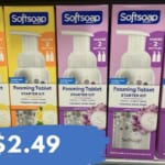 $2.49 Softsoap Foaming Tablet Starter Kits & Refill Packs