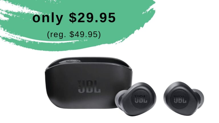 JBL True Wireless Earbuds $29.95 Shipped