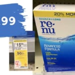 $3.99 Renu Contact Solution Twin Packs (reg. $15.99)