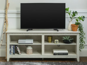 Wooden Media Storage TV Stand only $80.99 shipped (Reg. $250!)