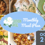 Southern Savers FREE October 2022 Monthly Meal Plan