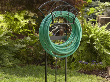 Liberty Garden Decorative Garden Hose Stand $29.99 Shipped Free (Reg. $95) – 3K+ FAB Ratings! Holds 125-Feet of 5/8-Inch Hose!