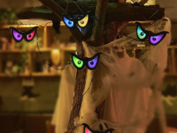 Halloween Flashing Eyes String Lights $14.39 After Code (Reg. $18) – FAB Ratings! 6.25ft long