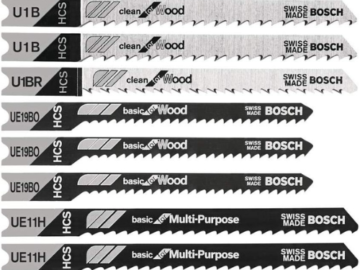 12-Piece BOSCH Multi-Purpose U-Shank Jigsaw Blade Set $8.23 (Reg. $12.59) – Best For Wood, Drywall and PVC!