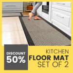 Protect Your Kitchen And Keep It Clean With This 2-Pack Kitchen Floor Mats $17.99 After Code (Reg. $35.99) + Free Shipping! $9/mat!