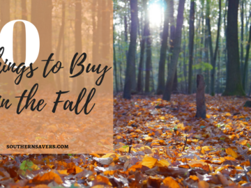 10 Things to Buy in the Fall