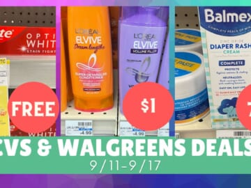 Video: Top CVS & Walgreens Deals 8/11-8/17