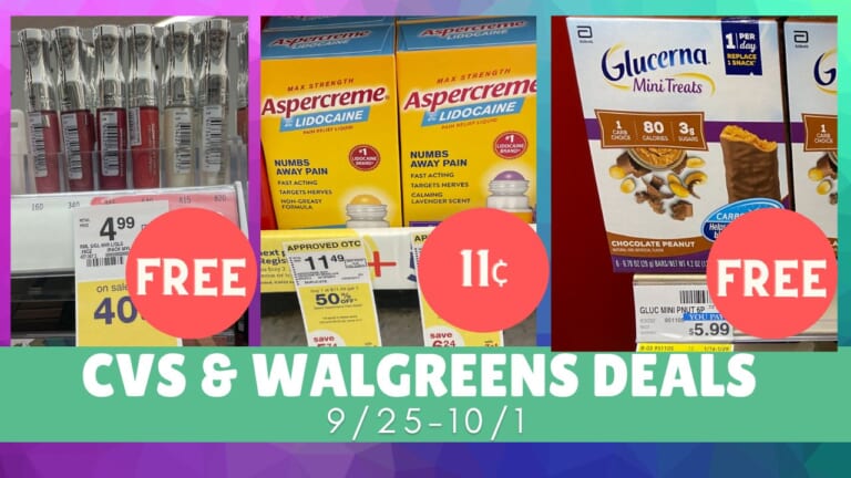 Video: Top CVS & Walgreens Deals 9/25-10/1