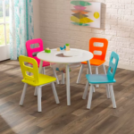 KidKraft Round Storage Table & 4 Chair Set only $53.71 shipped (Reg. $118!)