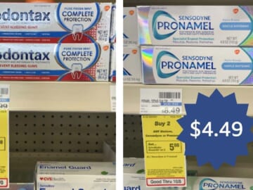 Save on Parodontax & Sensodyne at CVS