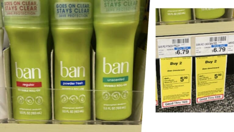 CVS Deals On Suave & Ban Deodorant