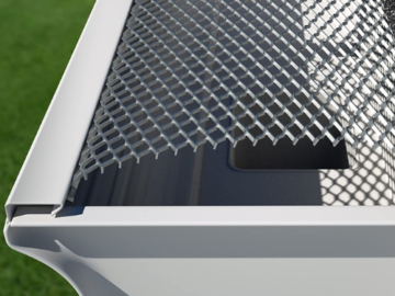 EZ-Quick-10 Aluminum Gutter Guard, Silver $65.60 Shipped Free (Reg. $85.30) – $6.56/4-foot! FAB Ratings! Covers up to 39 Ft!