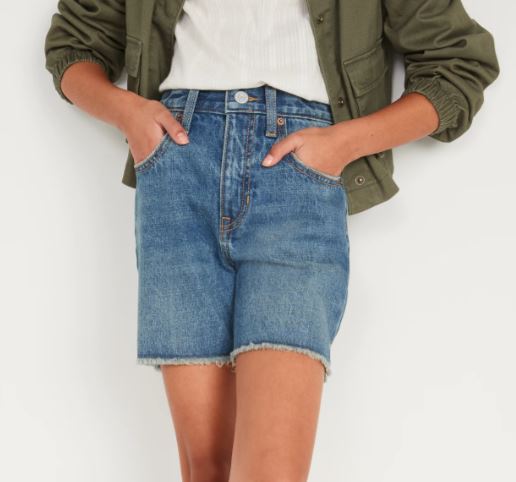 high waist shorts