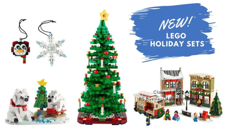 New LEGO Christmas Sets Released