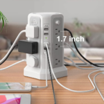 Surge Protector Power Strip Tower with 18W Fast Charging Port $33.99 After Coupon (Reg. $49.99) + Free Shipping