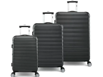 iFLY Fibertech 3 Piece Hardside Expandable Luggage Set only $169 shipped (Reg. $250!)