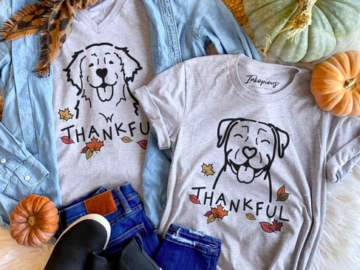 Thankful Dog T-Shirts only $19.99 shipped!