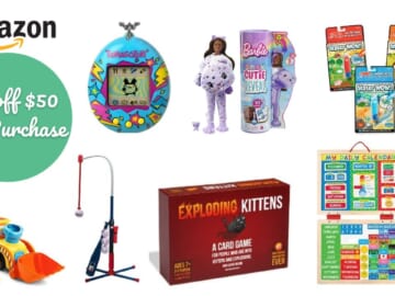 Amazon | $10 off $50 Toy Purchase