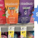 $1.32 Schick & Skintimate Disposable Razors at Walgreens & CVS